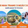 Tour Nha Trang 3 ngày 3 đêm từ TP HCM
