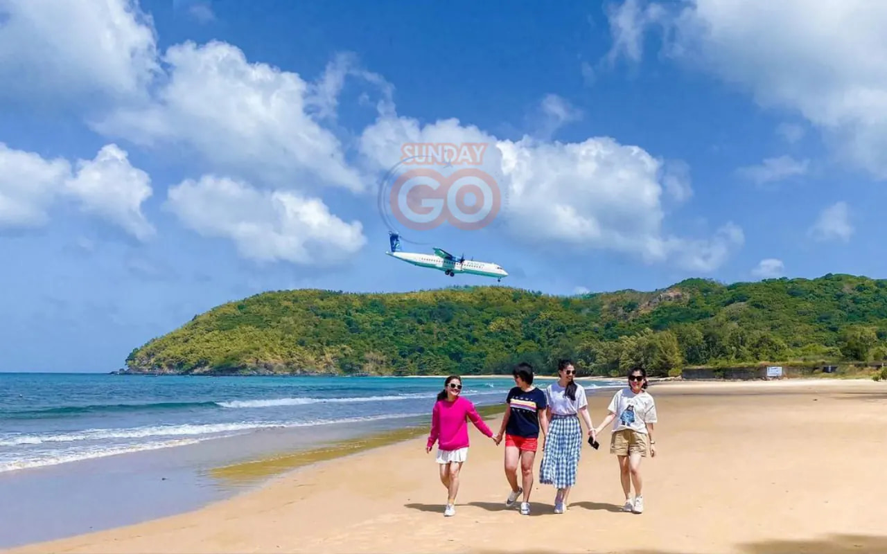 Tour Sài Gòn Côn Đảo 2 ngày 2 đêm - Check in máy bay