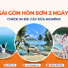 Tour Sài Gòn Hòn Sơn 2 ngày 2 đêm