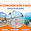 Tour Sài Gòn Hòn Sơn 3 ngày 3 đêm