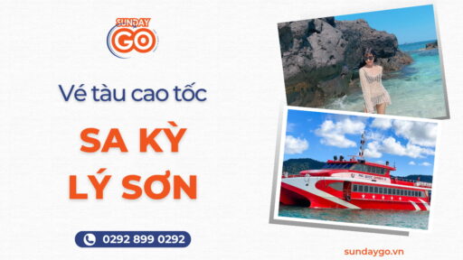 Vé tàu cao tốc Sa Kỳ - Lý Sơn hãng Phú Quốc Express