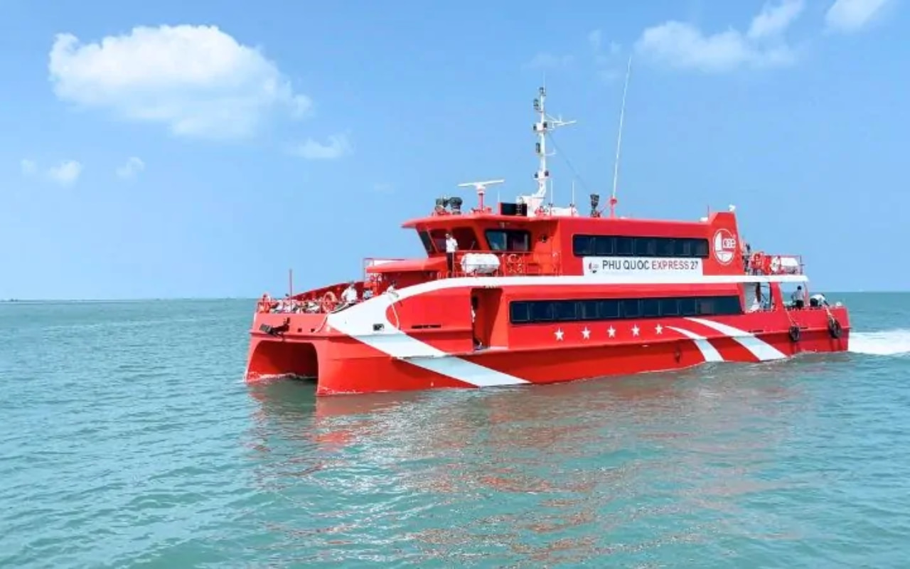 Vé tàu cao tốc Sa Kỳ Lý Sơn hãng Phú Quốc Express