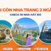 Tour Sài Gòn Nha Trang 2N2Đ