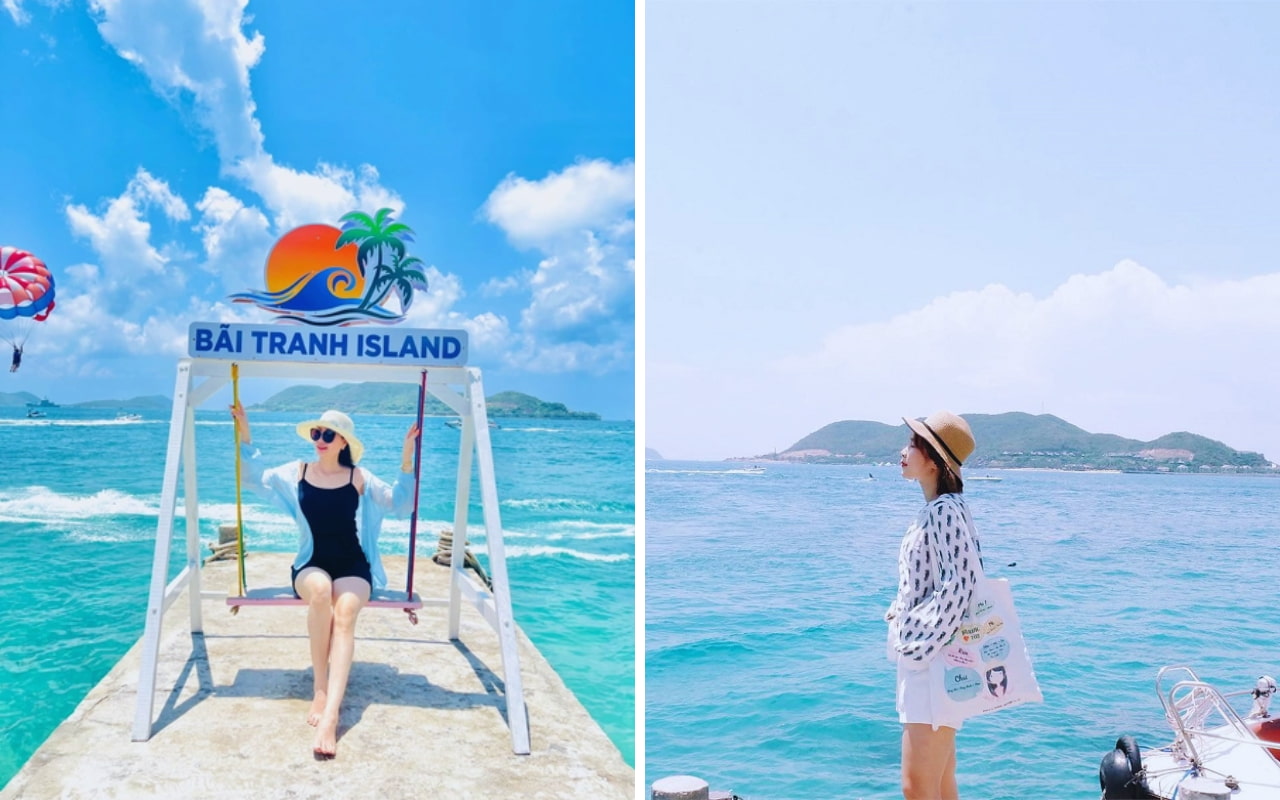 Tour Sài Gòn Nha Trang 2 ngày 2 đêm trọn gói 13 Tour Sài Gòn Nha Trang 2 ngày 2 đêm - Bãi Tranh