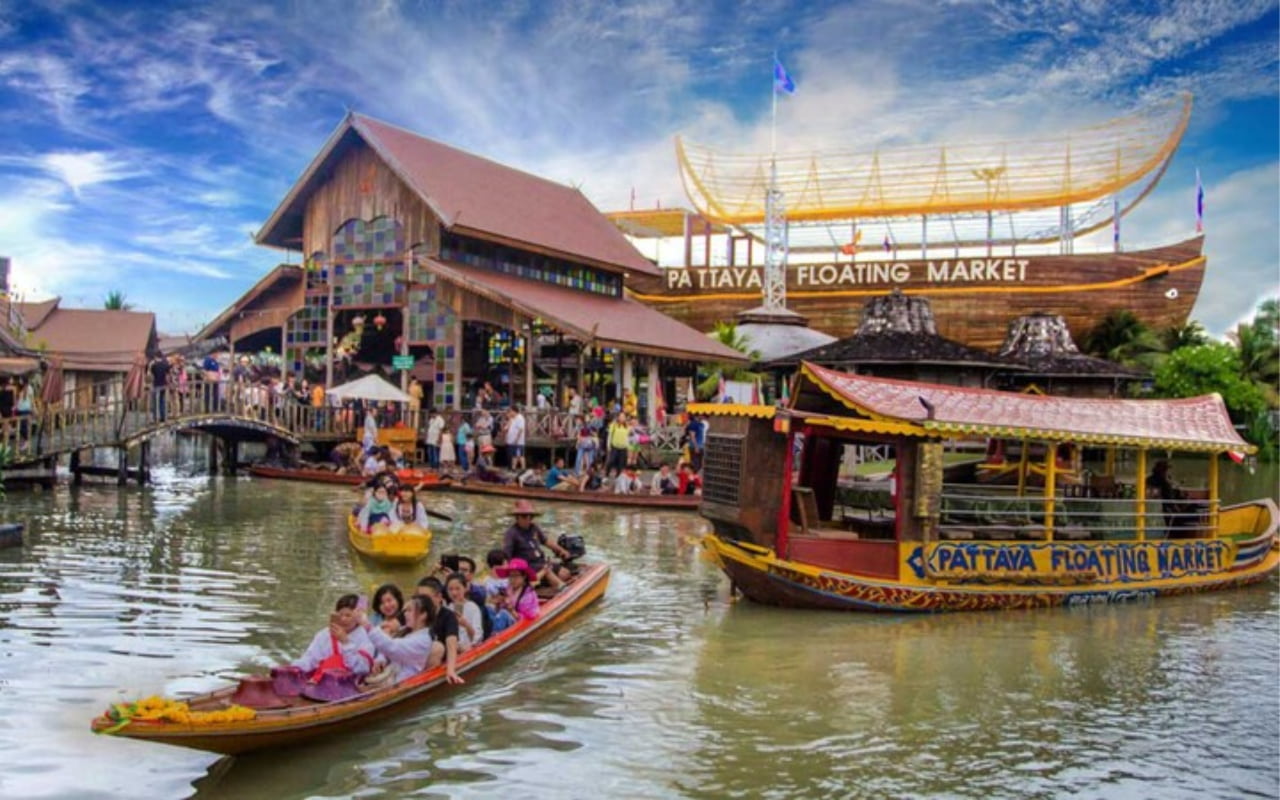Tour Thái Lan 5 ngày 4 đêm khởi hành từ Cần Thơ 4 Tour Thái Lan 5 ngày 4 đêm - Chợ nổi 4 miền