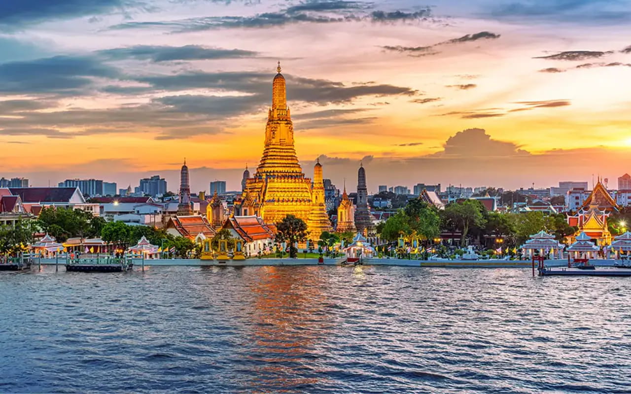 Tour Thái Lan 5 ngày 4 đêm khởi hành từ Cần Thơ 2 Tour Thái Lan 5 ngày 4 đêm - Xử sở Chùa Vàng