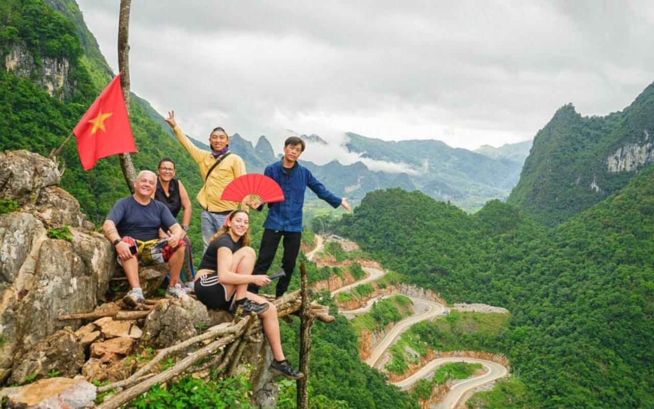 Ảnh du khách check-in tại Hà Giang