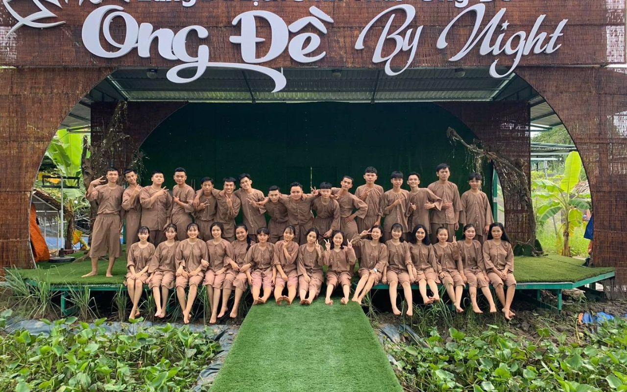 Làng du lịch Ông Đề Cần Thơ | Vui chơi & Teambuilding thả ga 7 Ảnh khách check-in sống ảo tại khu du lịch