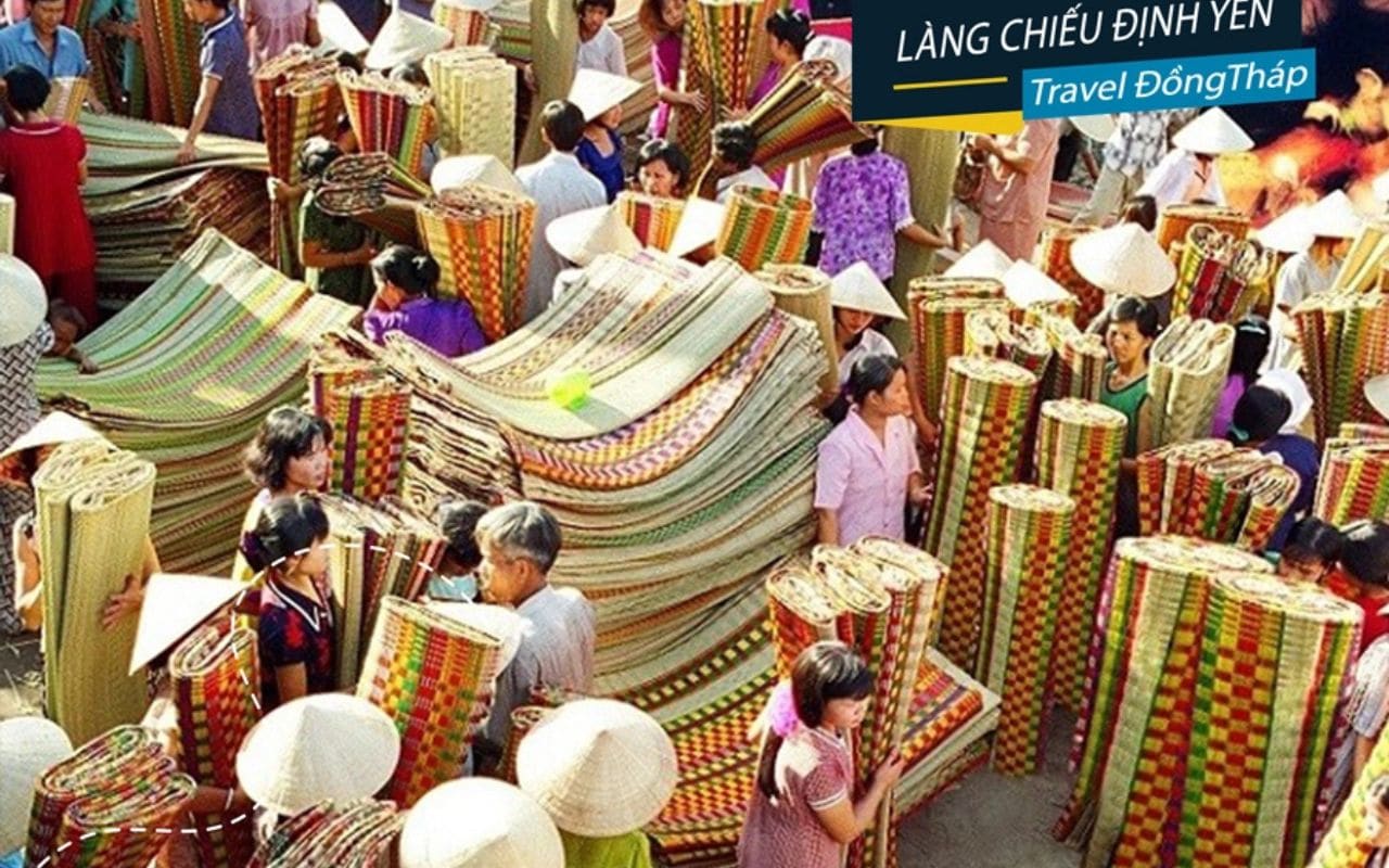 Chợ chiếu Đình Yên Đồng Tháp