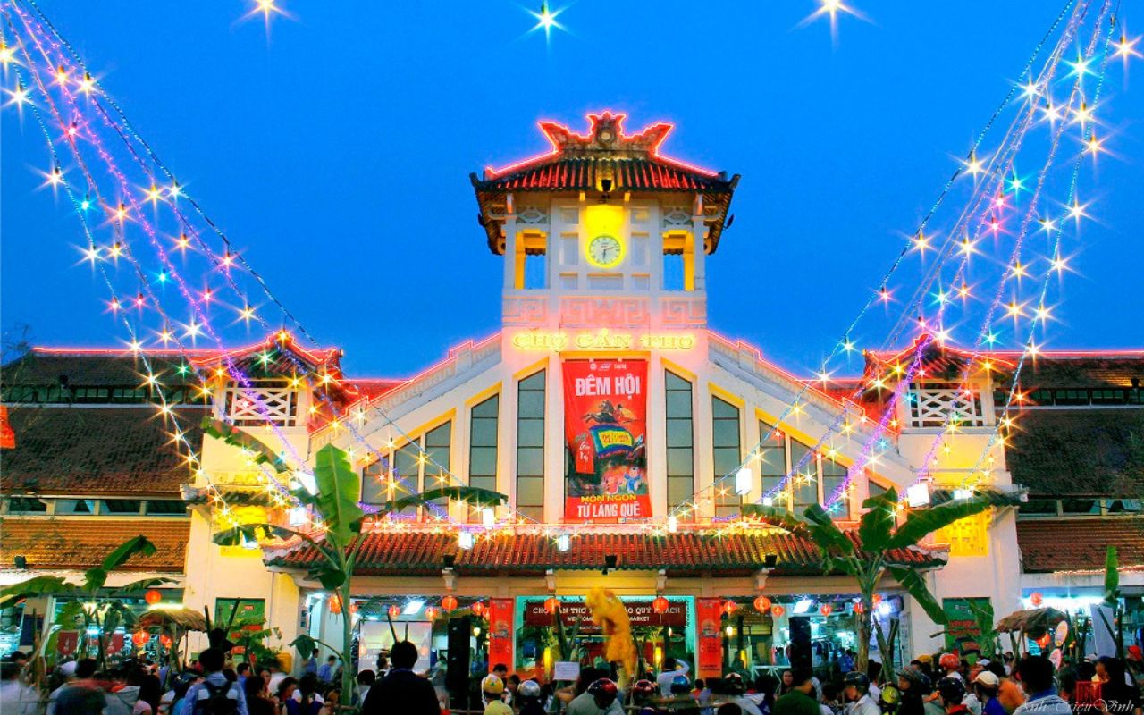 Chợ đêm Cần Thơ - Khám phá vẻ đẹp Tây Đô về đêm (2026) 3 Chợ đêm ở Cần Thơ