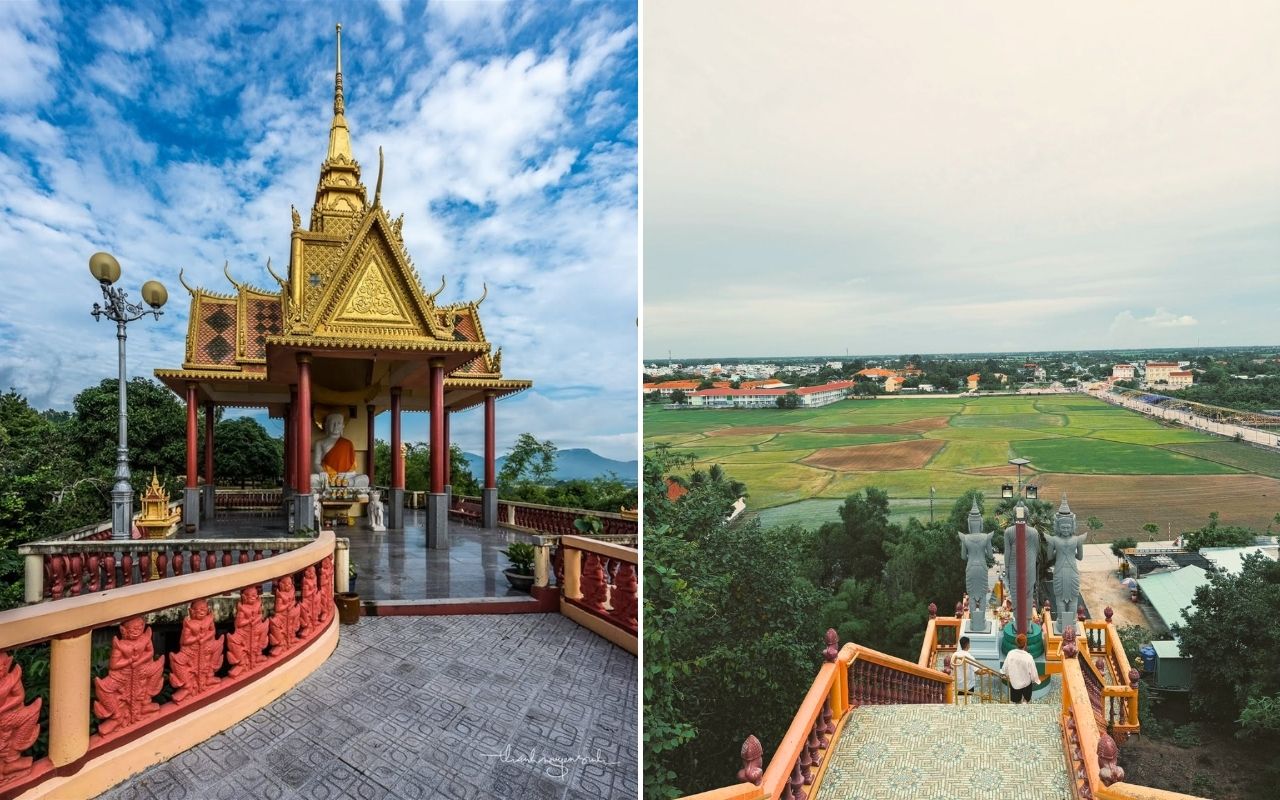 Chùa Tà Pạ An Giang - Khám phá kiệt tác kiến trúc Khmer 2026 5 đường đi chùa Tà Pạ