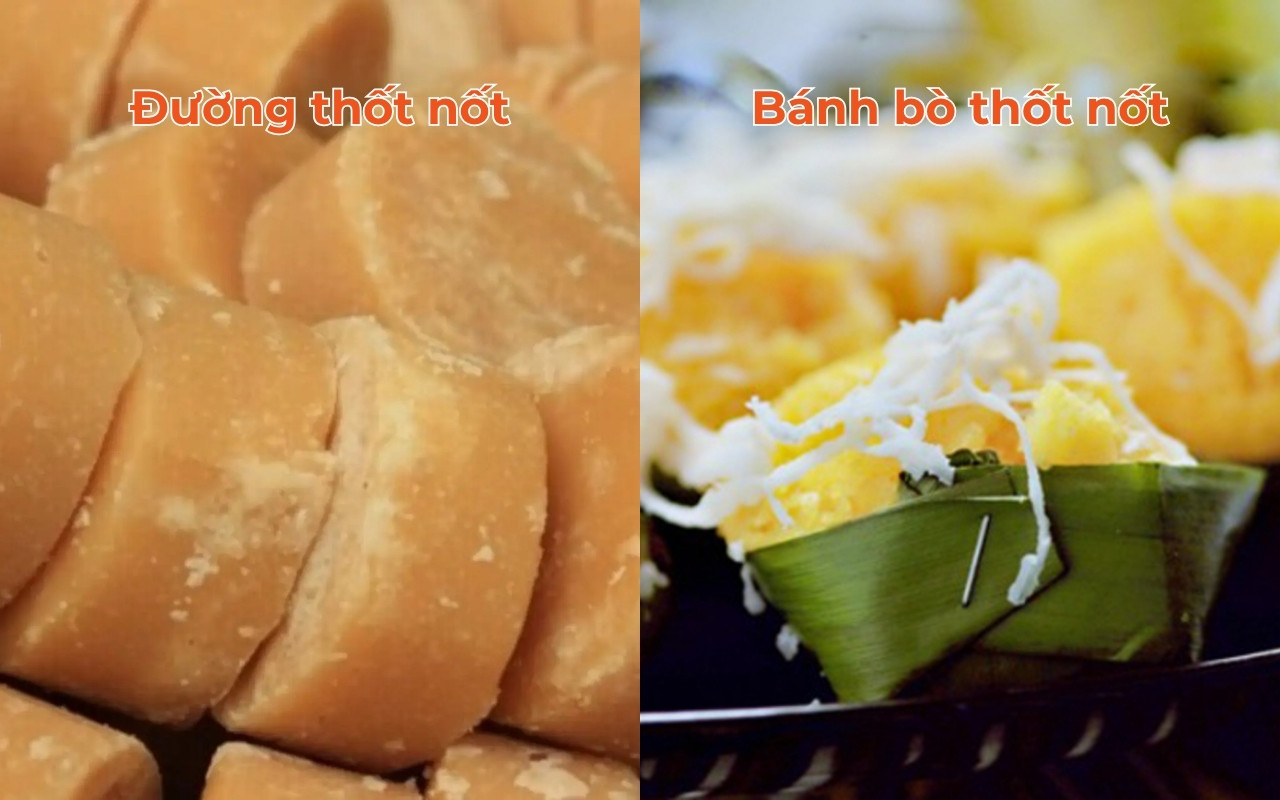 Đặc sản An Giang: Top 10+ món ngon & làm quà (2026) 7 Đường thốt nốt và bánh bò thốt nốt nguyên chất