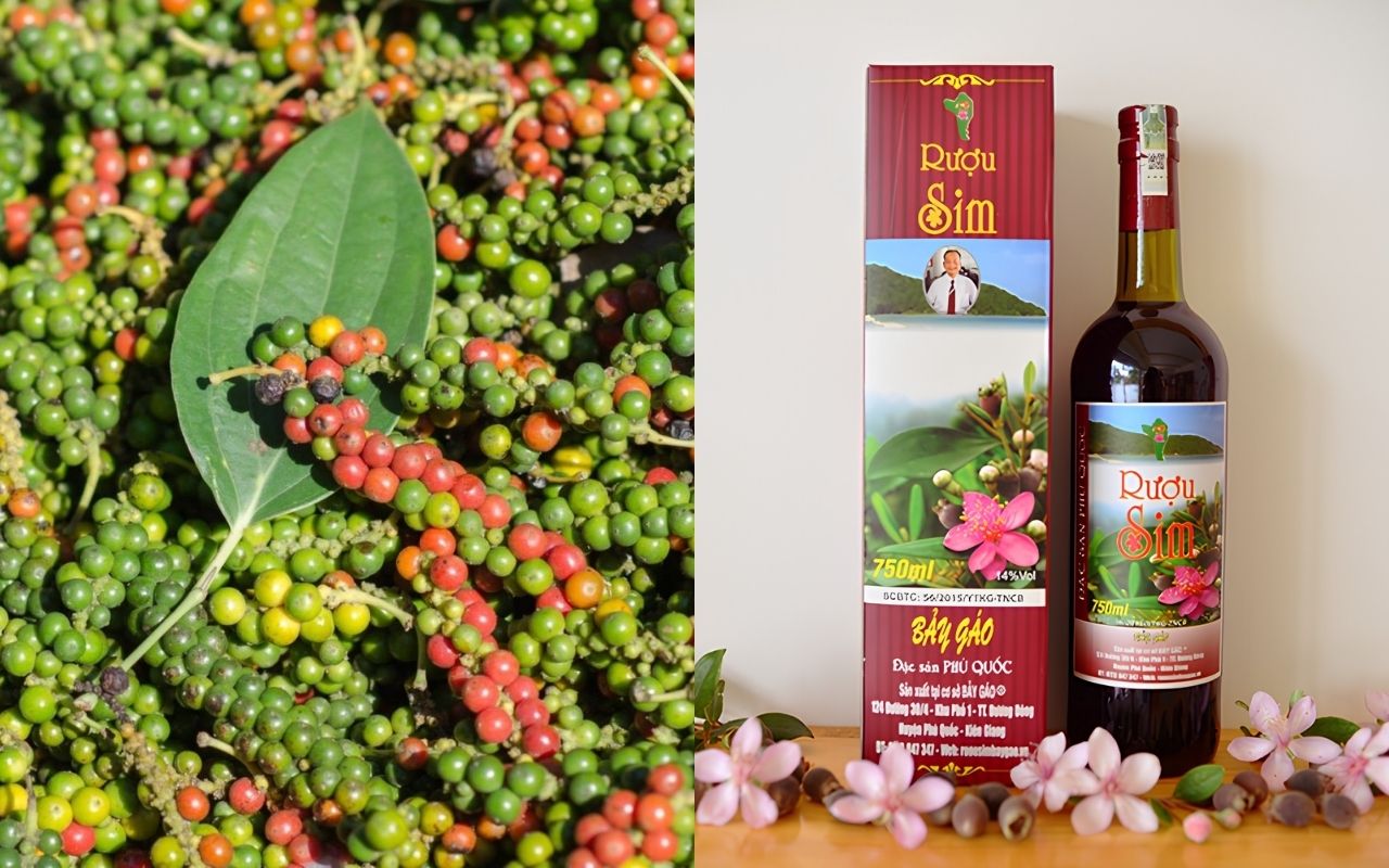 Top 10+ đặc sản Phú Quốc và làm quà cực hot (2026) 7 Hồ tiêu và rượu sim rừng