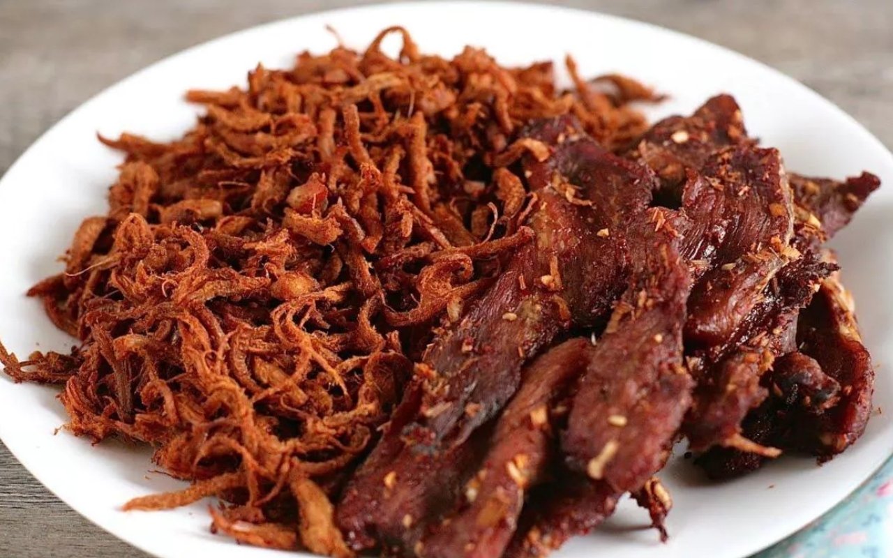 Khô trâu Thạnh Trị có hương vị đậm đà