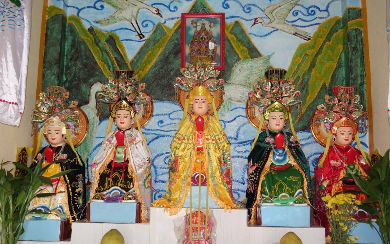 Miếu 5 cô thờ phụng 5 nữ thần 