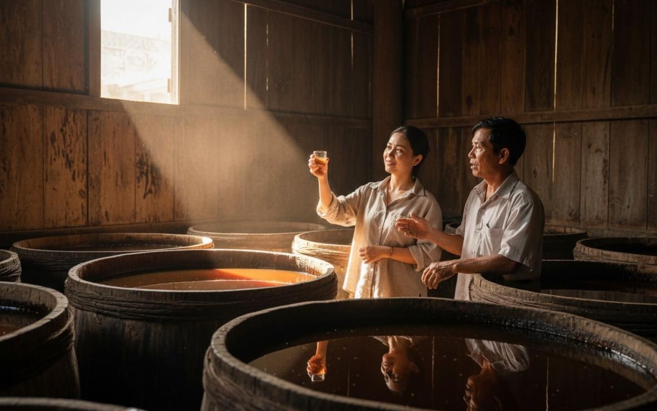 nhà thùng nước mắm ở Phú Quốc