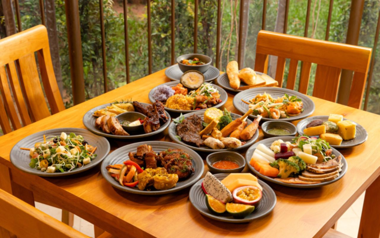 Trải nghiệm buffet trên nhà hàng Mango ở hòn thơm Phú Quốc