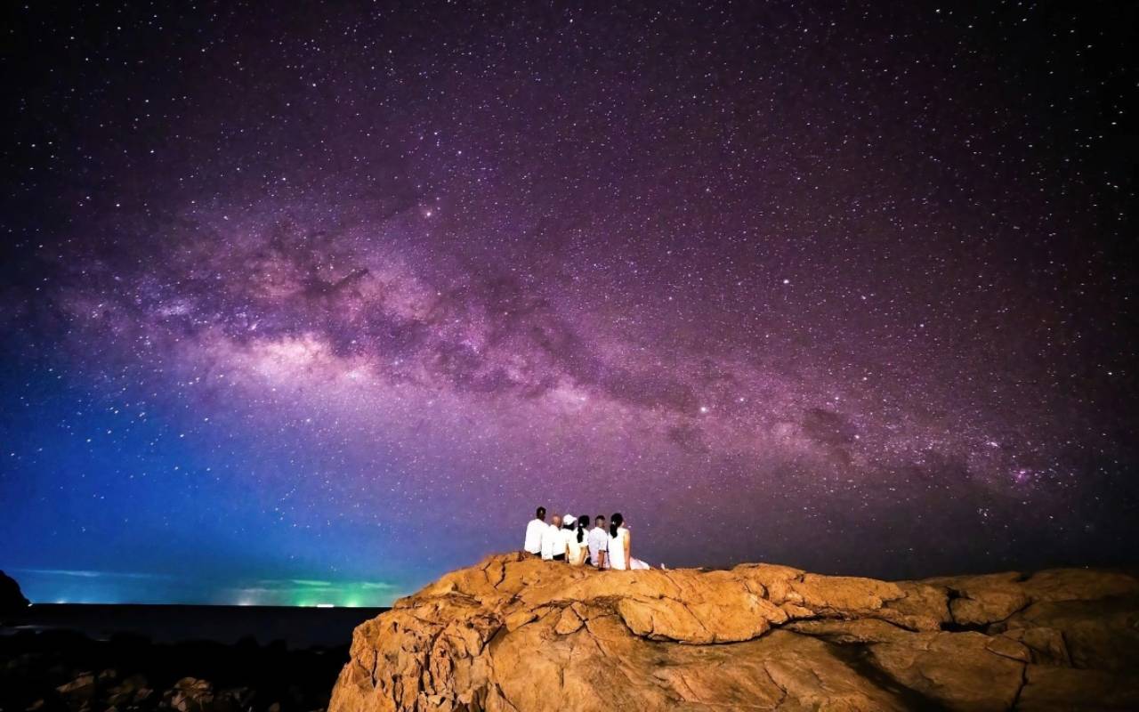 Trải nghiệm săn milky way ở Mũi Cá Mập
