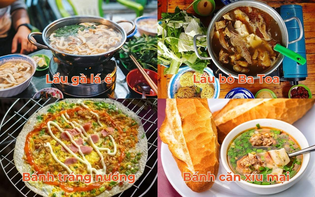 Du lịch Đà Lạt - Kinh nghiệm chi tiết từ A-Z 2026 8 Ẩm thực tại Đà Lạt vô cùng hấp dẫn và đa dạng