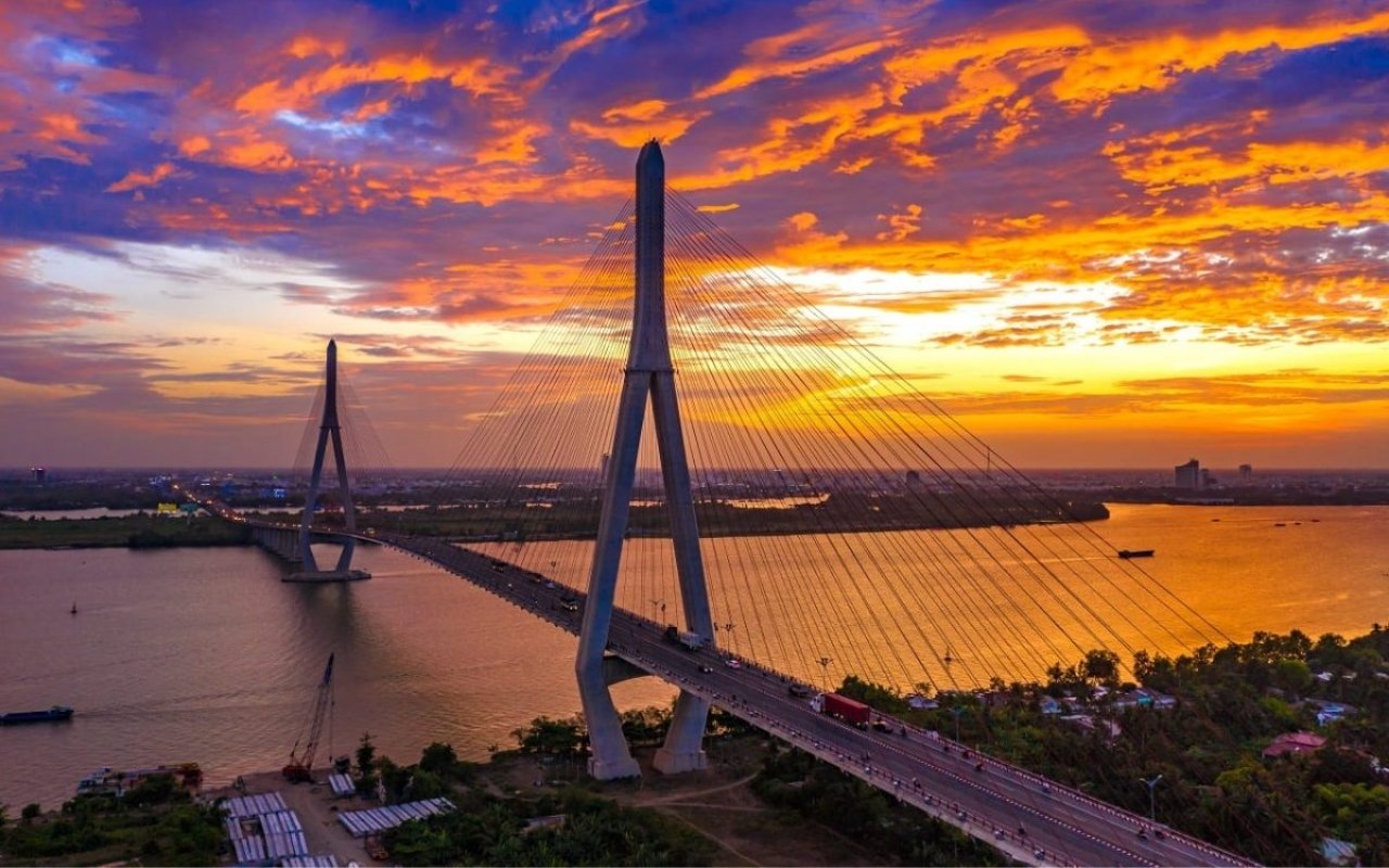 Đường đi cầu Cần Thơ đã trở nên cực kỳ nhanh chóng