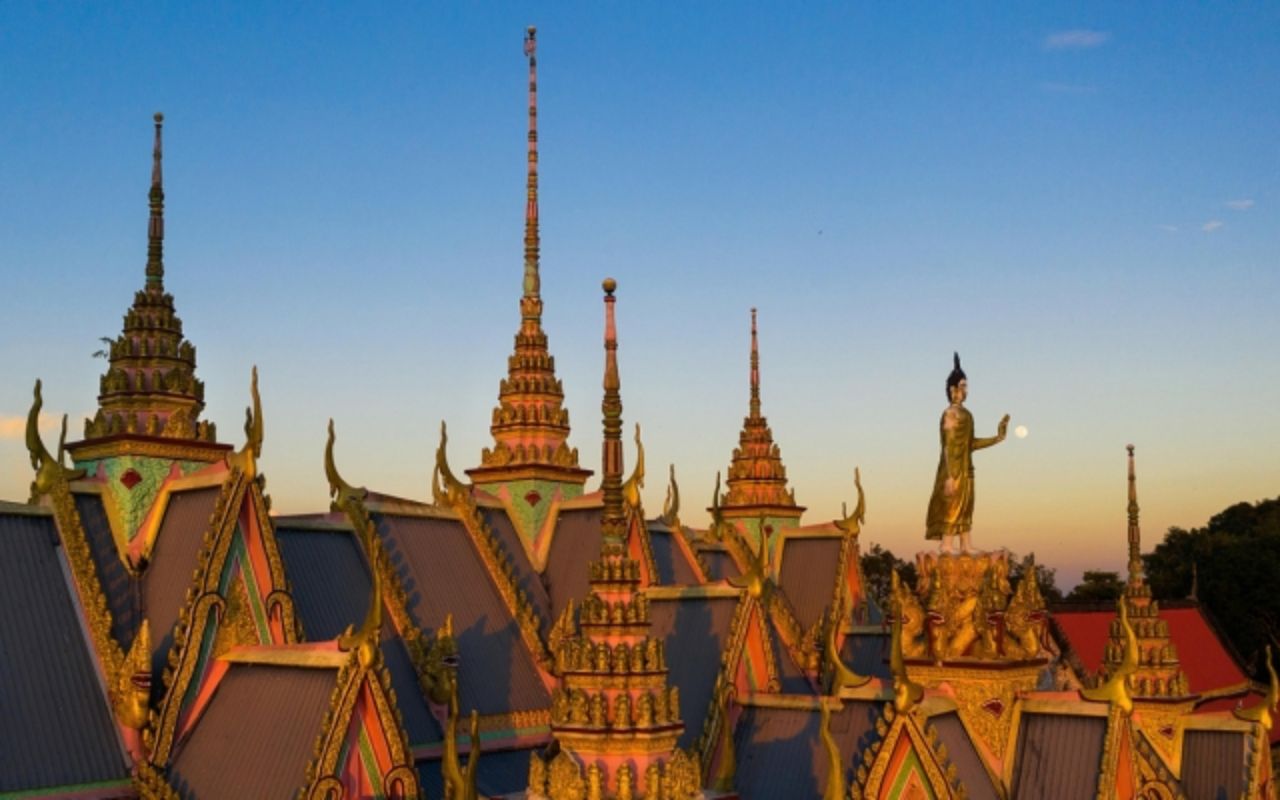 Chùa Som Rong Sóc Trăng - Ngôi chùa Khmer tuyệt đẹp 2026 9 đường đi chùa Som Rong