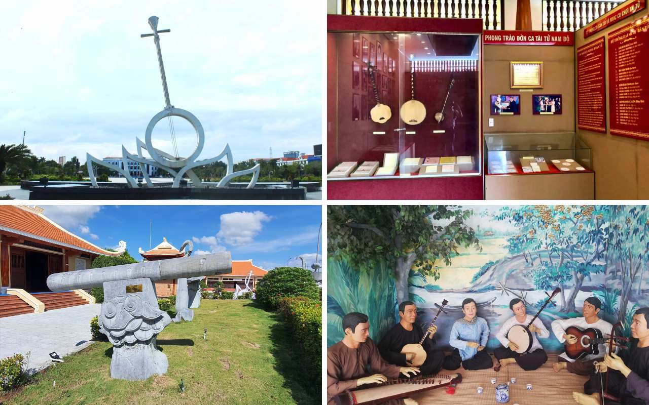 Khu tưởng niệm nhạc sĩ Cao Văn Lầu - Địa chỉ, giá vé 2026 7 Khám phá nét kiến trúc bên trong khu tưởng niệm