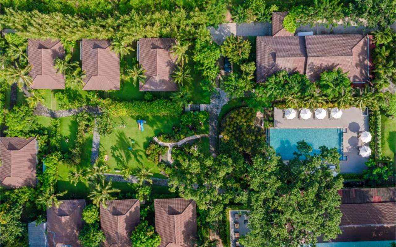 Không gian nghỉ dưỡng ngập tràn sắc xanh tại Camia