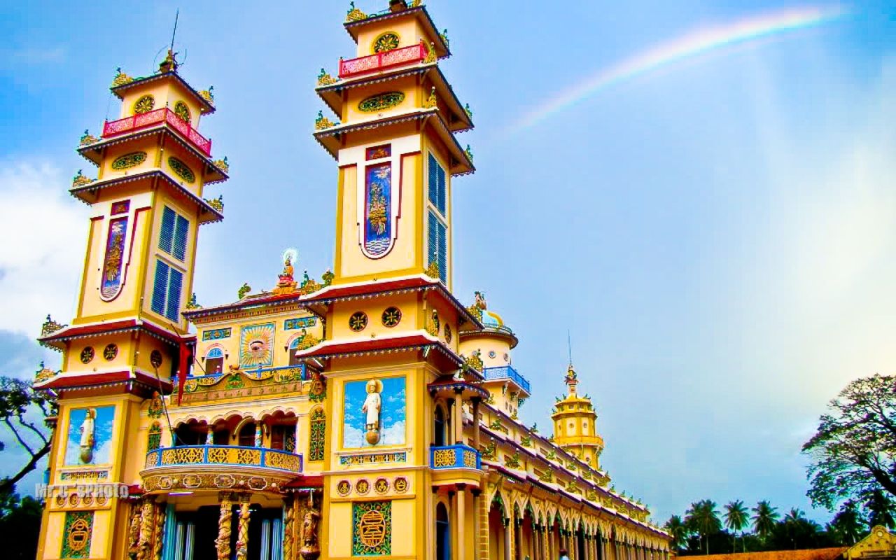 Tòa Thánh Tây Ninh - Kiến trúc nghệ thuật & giờ mở cửa 2026 8 Kiến trúc độc đáo tòa thánh Tây Ninh