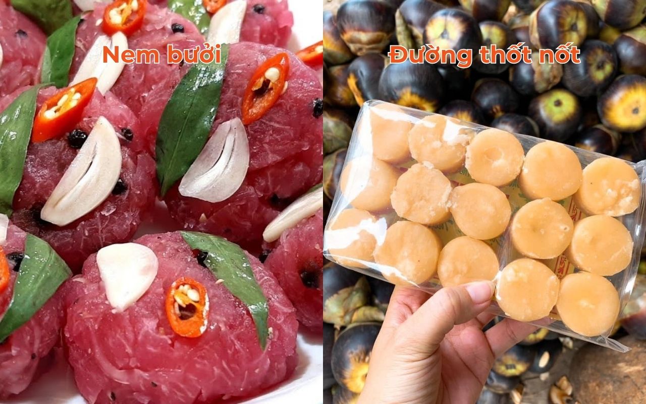 Đặc sản Tây Ninh - Top 10 món ngon nức tiếng 2026 10 Nem bưởi Tây Ninh và đường thốt nốt