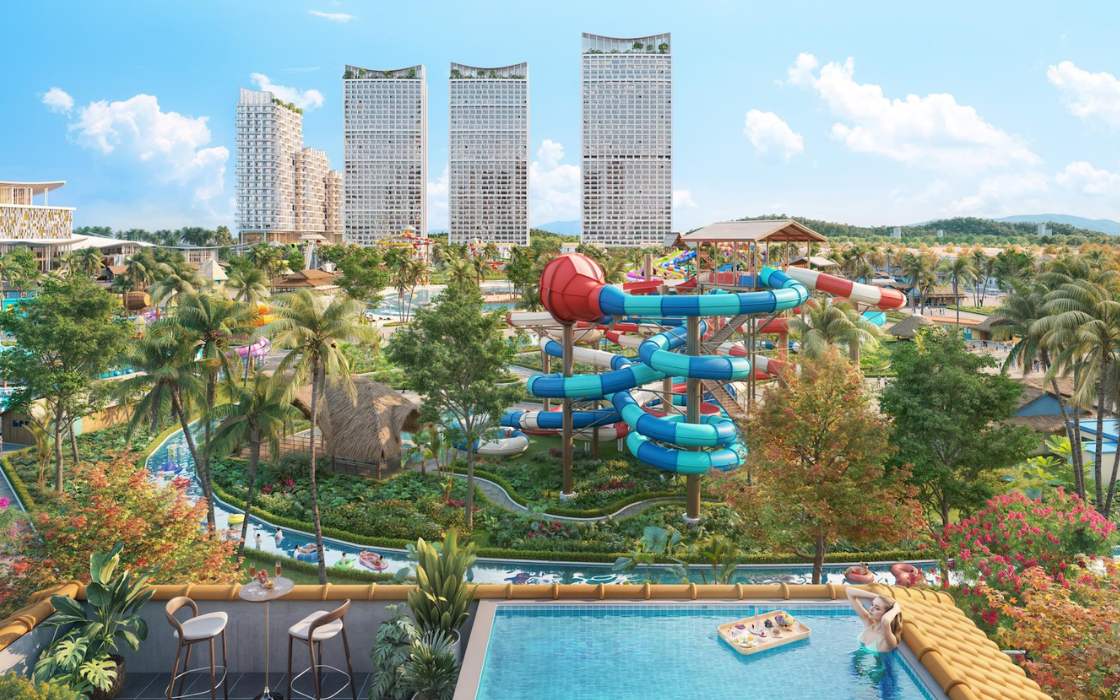 Sun World Vũng Tàu: Giá vé, trò chơi từ A-Z 2026 6 Ống trượt uốn lượn tại Sun World Vũng Tàu