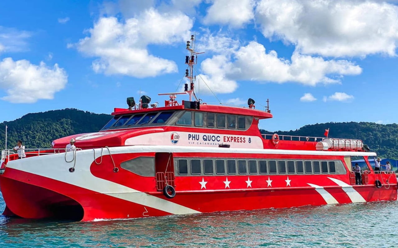Tàu cao tốc Phú Quốc Express Hà Tiên đi Phú Quốc