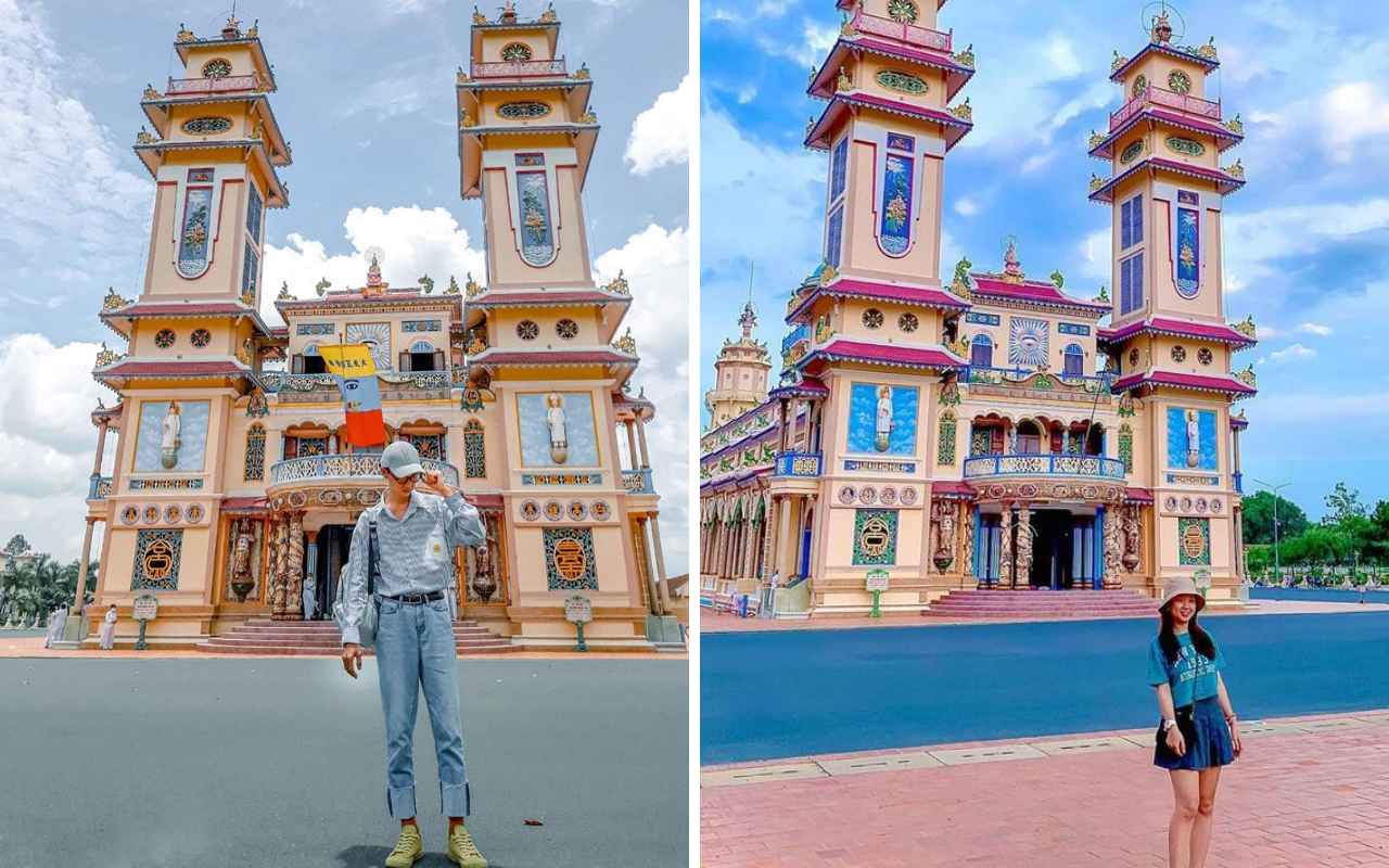 Tòa Thánh Tây Ninh - Kiến trúc nghệ thuật & giờ mở cửa 2026 9 Tham quan tòa thánh Tây Ninh cùng Sunday Go
