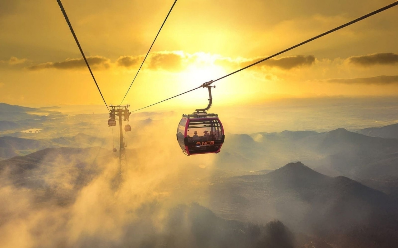 Bà Nà Hills - Kinh nghiệm du lịch, giá vé & lịch trình 2026 5 Ngắm nhìn thảm thực vật nguyên sinh tuyệt đẹp khi đi cáp treo