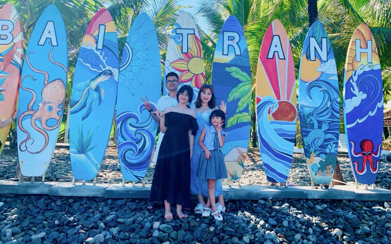 Tour 3 đảo Nha Trang Vip | Cano - Lặn ngắm san hô - Chụp SUP 9 Tour 3 đảo Nha Trang - Bãi Tranh
