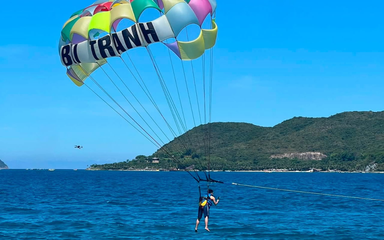 Tour 3 đảo Nha Trang Vip | Cano - Lặn ngắm san hô - Chụp SUP 11 Tour 3 đảo Nha Trang - Dùlượn bay Bãi Tranh