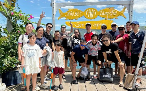Tour 3 đảo Nha Trang Deluxe | Cano - lặn ngắm san hô - chèo kayak 12 Tour 3 đảo Nha Trang - Làng Chài