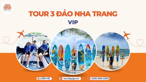 Tour 3 đảo Nha Trang Vip