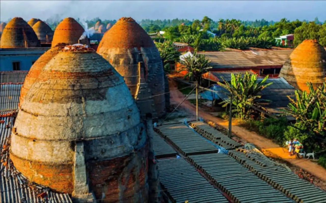 Tour Cần Thơ Vĩnh Long 1 ngày - Cù lao An Bình 15 Tour Cần Thơ Vĩnh Long - Làng gồm ven sông