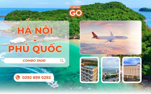Combo Phú Quốc 3 ngày 2 đêm bằng máy bay