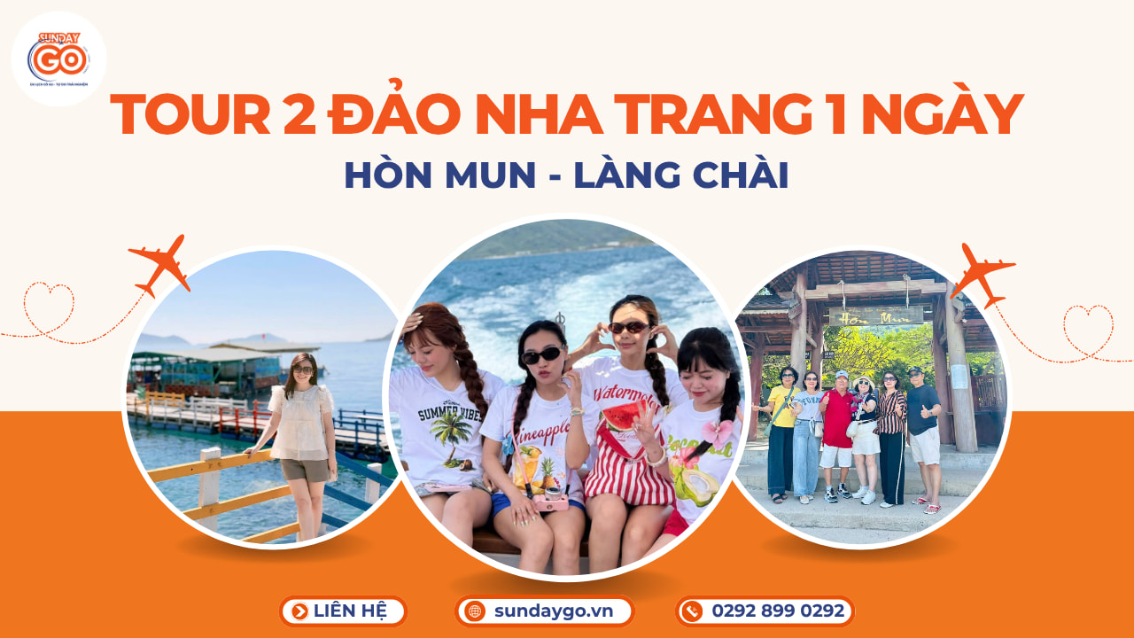 Tour 2 đảo Nha Trang | Hòn Mun - Làng Chài 1 Tour 2 đảo Nha Trang - Hòn Mun