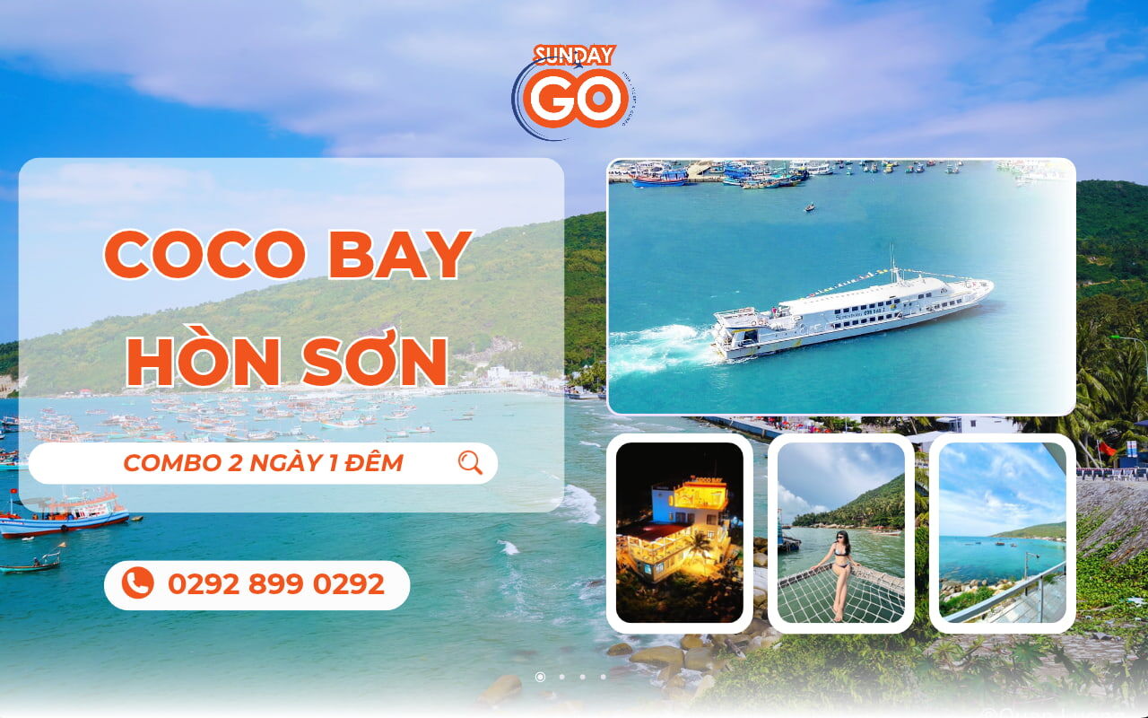 Combo Hòn Sơn 2 ngày 1 đêm - Coco Bay Hòn Sơn