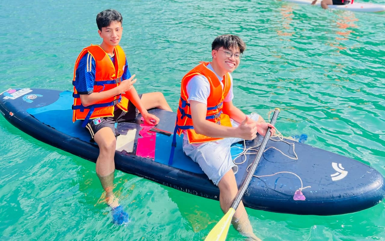 Combo Hòn Sơn 2 ngày 1 đêm | Homestay Hòn Sơn 17 Combo Hòn Sơn 2 ngày 1 đêm - Trải nghiệm chèo sup