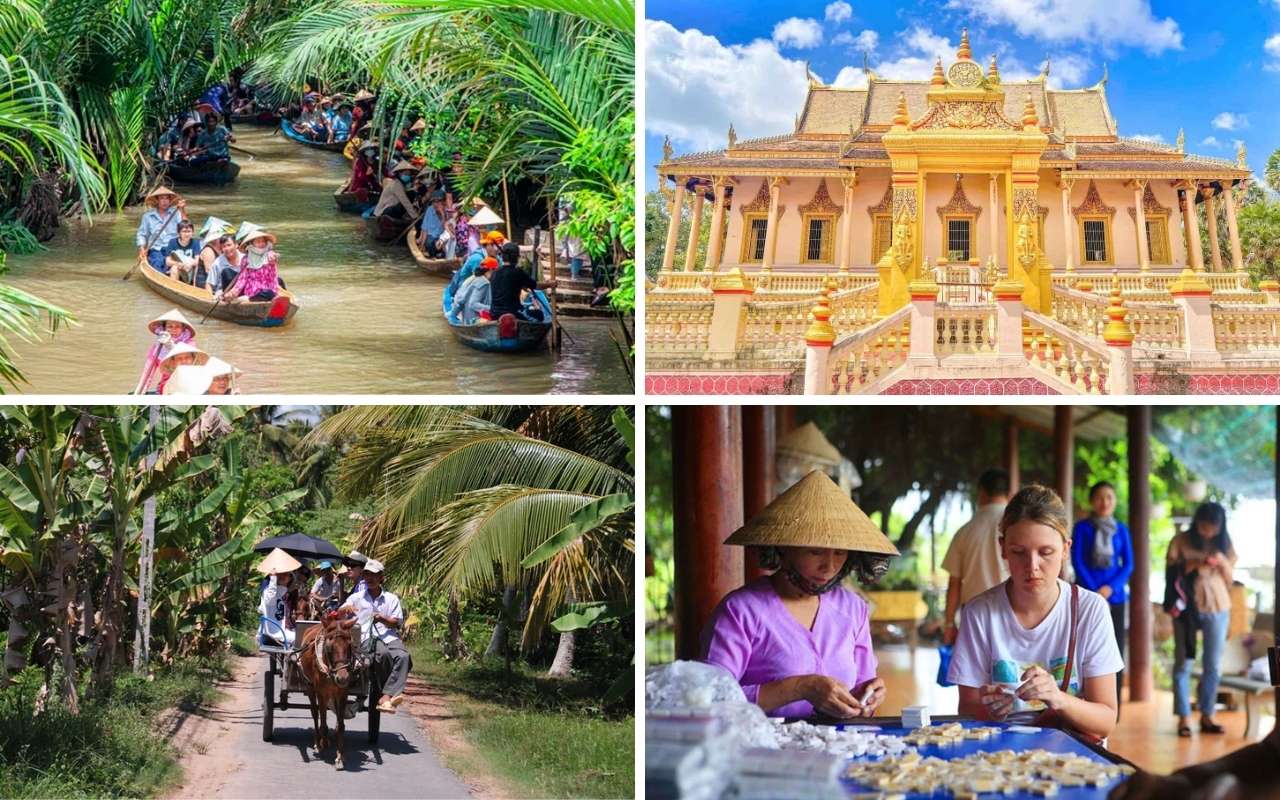 Điểm nổi bật trong tour Mỹ Tho Bến Tre 1 ngày