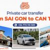 Private car transfer from Sai Gon to Can Tho