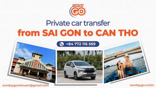 Private car transfer from Sai Gon to Can Tho
